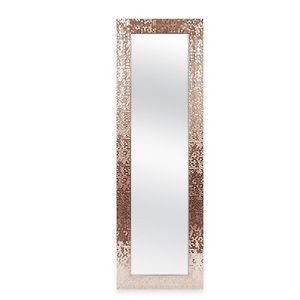 Rose gold sequin mirror